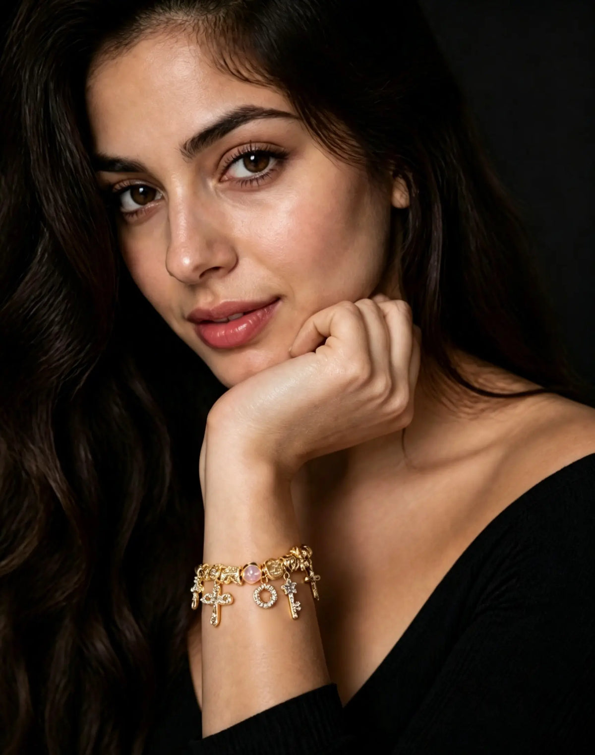 Wrist Galaxy Charm Bracelet | Lightweight Luxury Stackable Magic, Unlock Your Exclusive Romance
