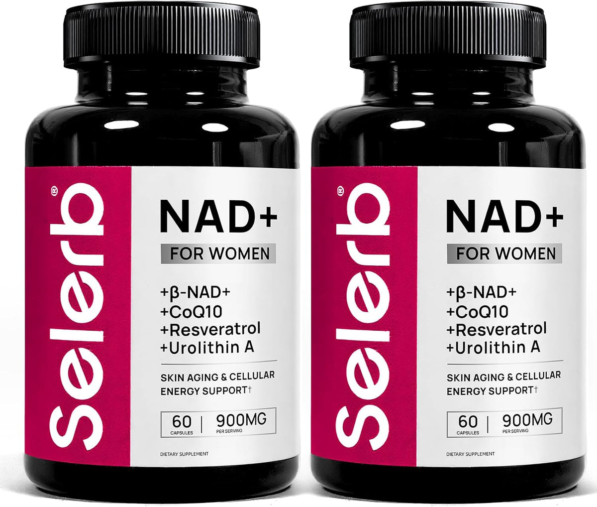 NAD+ for Women – Advanced Anti-Aging & Cellular Energy Formula with β-NAD+, Resveratrol & CoQ10 | Radiant Skin, Vitality & Renewal Support – 60 Capsules