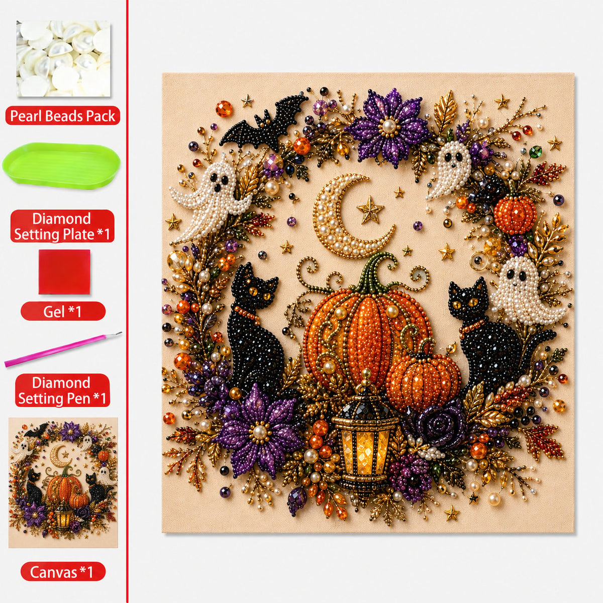 40% OFF š» Halloween Pearl Art DIY Kit ā Create a Spooky-Cute Masterpiece