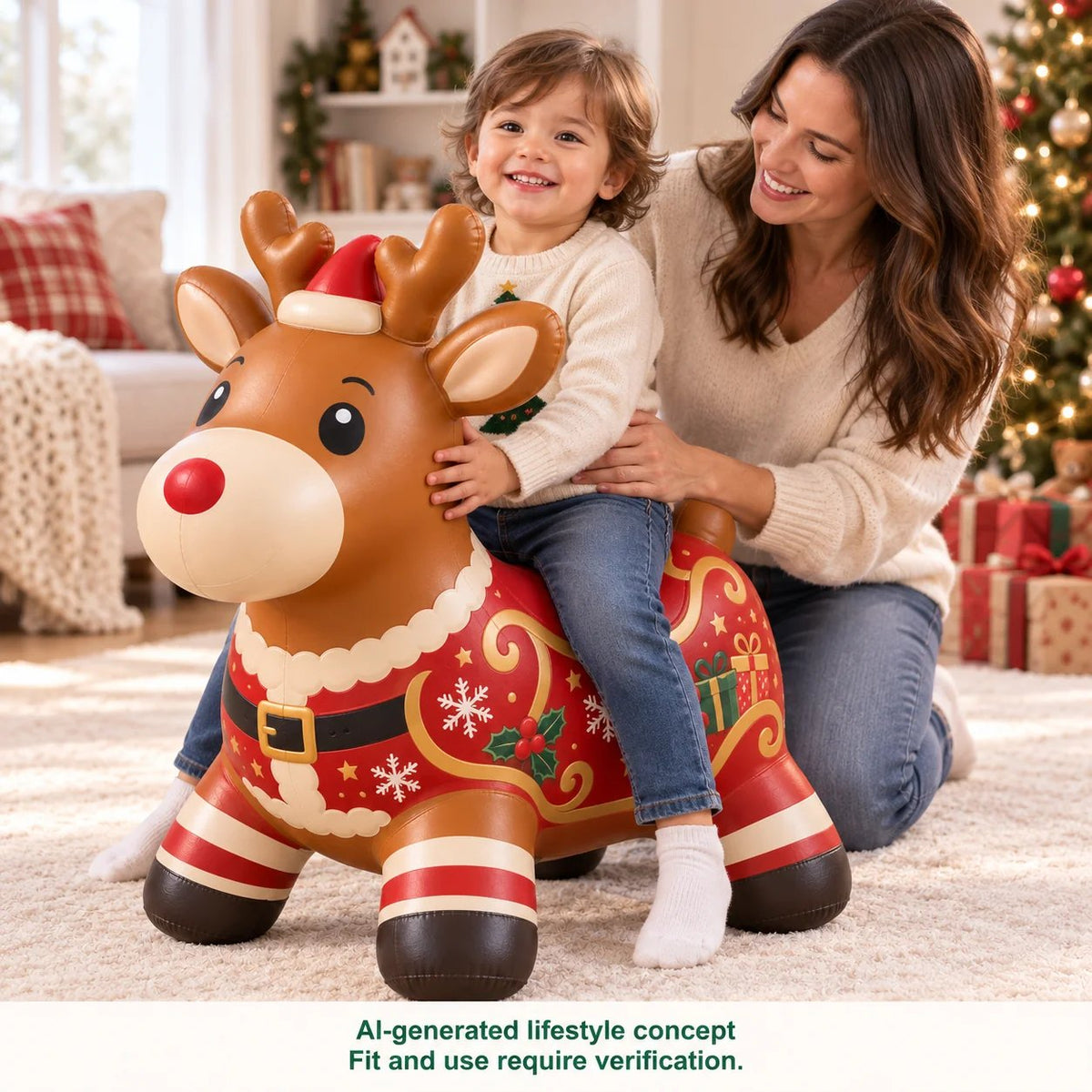 ๐ Christmas Animal Hopper โ A Bouncy Ride-On Gift for Kids ๐