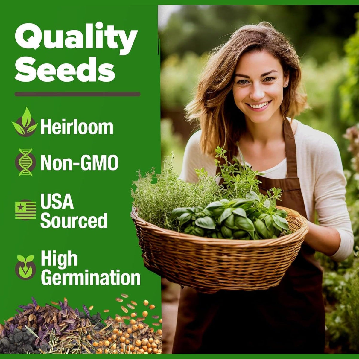 Culinary Herb Seed Vault - (20 Variety)