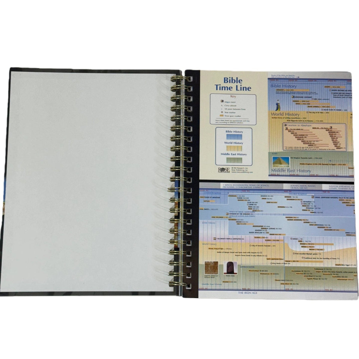 The Ultimate Bible Reference Book: 230 Pages of Visual Charts, Maps & Timelines on Everything