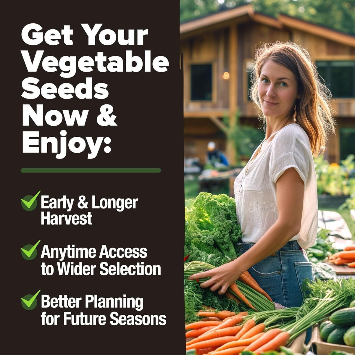 Heirloom Vegetable Seeds - (20 Variety)