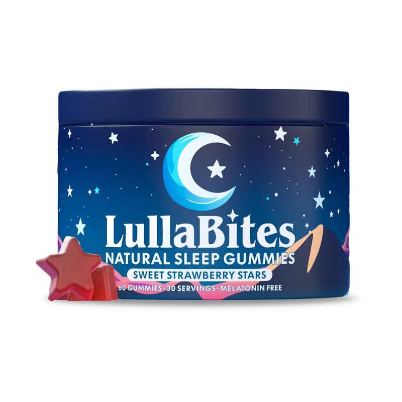 Sweet Strawberry Star Sleep Gummies - Natural Formula - 30 servings
