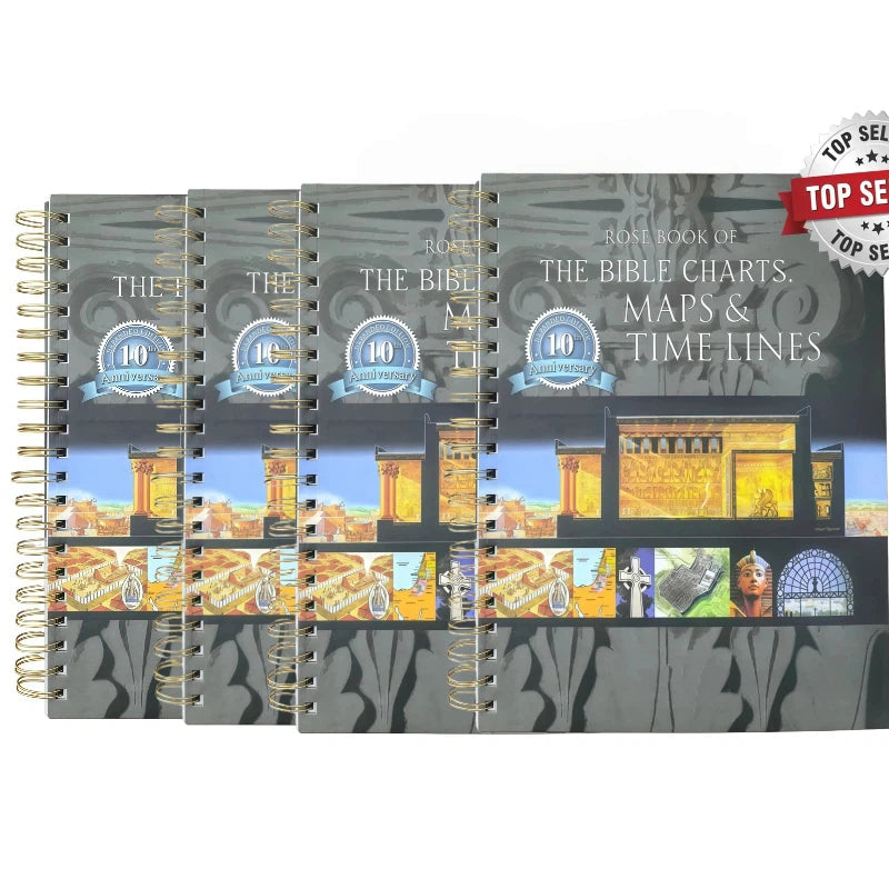 The Ultimate Bible Reference Book: 230 Pages of Visual Charts, Maps & Timelines on Everything