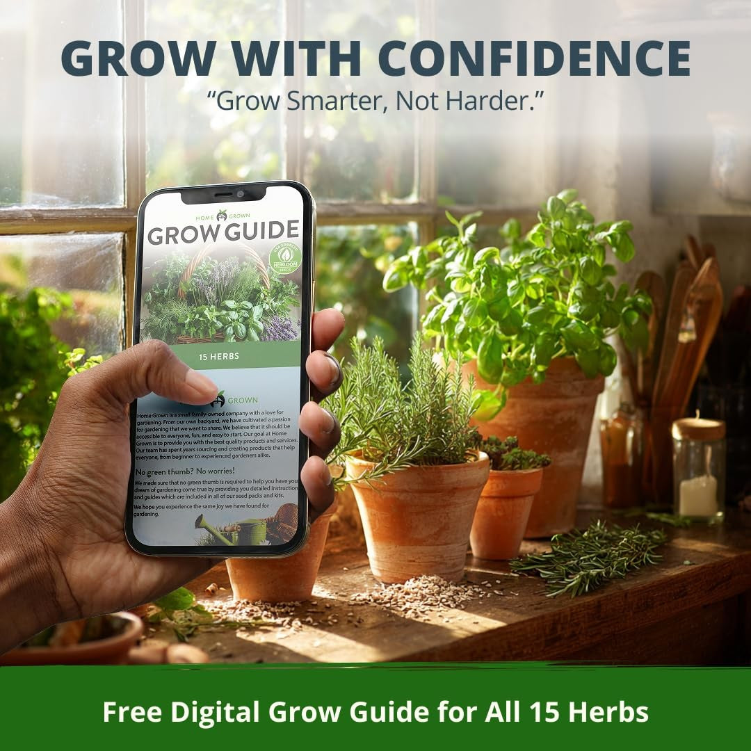 Culinary Herb Seed Vault - (15 Variety)