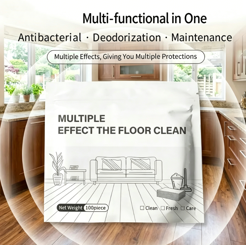 100-Piece Household Floor Cleaning Tablets