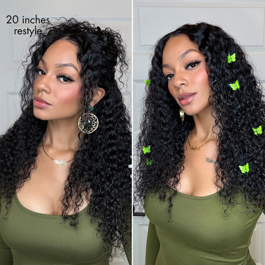 Glueless Water Wave Wig – Fluffy & Natural Volume
