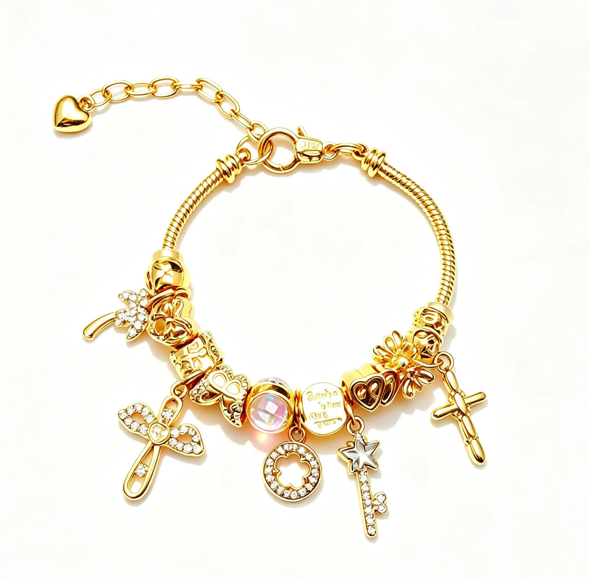Wrist Galaxy Charm Bracelet | Lightweight Luxury Stackable Magic, Unlock Your Exclusive Romance