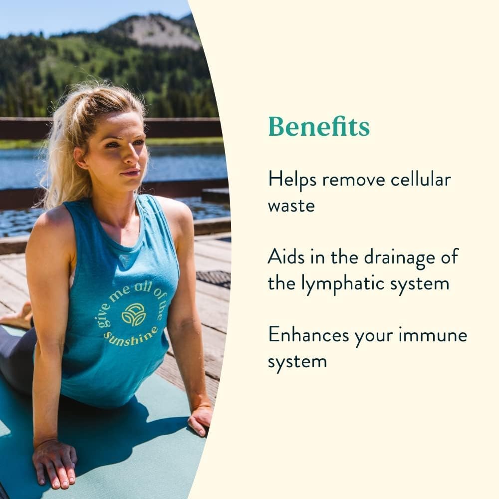 Nature's Sunshine Lymphatic Drainage, 2 Fl. Oz | Lymphatic Drainage Supplement Promotes The Efficient Drainage of The Lymphatic System to Promote Overall Health