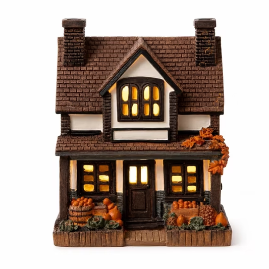 Fall Pumpkin Light-Up Cottage Decor Collection