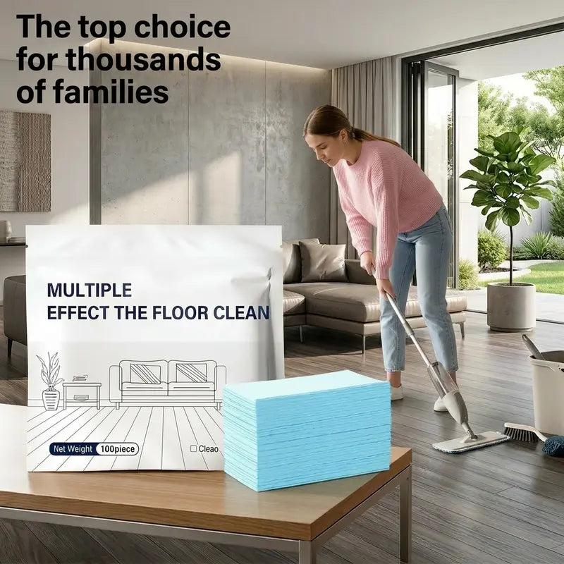 100-Piece Household Floor Cleaning Tablets