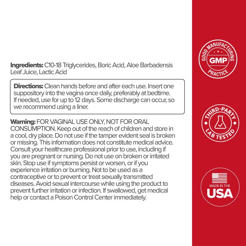 URO - Boric Acid Vaginal Support