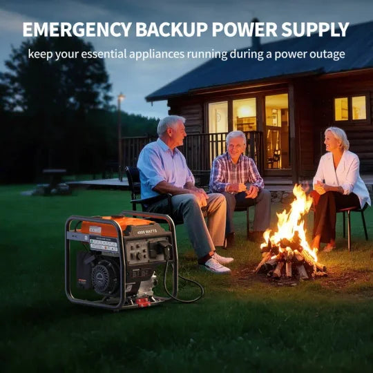 Silent Strength – Efurden 4000W Portable Generator 🔋
