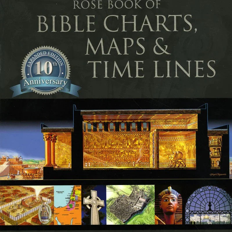 The Ultimate Bible Reference Book: 230 Pages of Visual Charts, Maps & Timelines on Everything