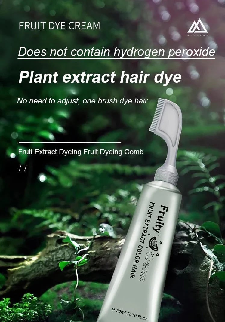 🔥Fruit Essence Hair Dyeing Comb