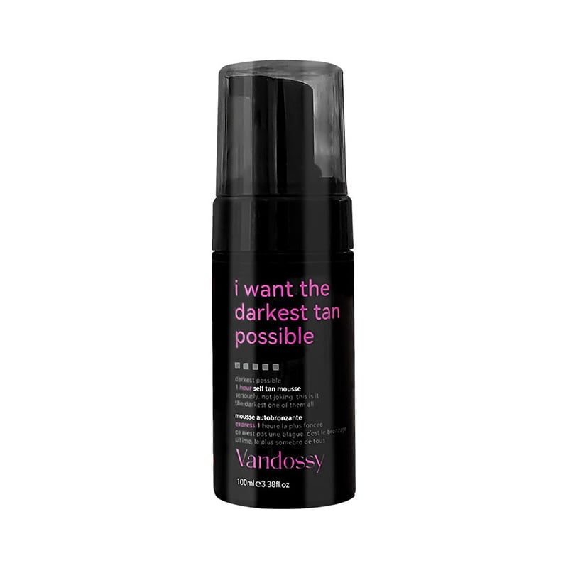 Self Tan Mousse - 6.7 fl oz: Darker Violet Base, Paraben-Free, Whole Body
