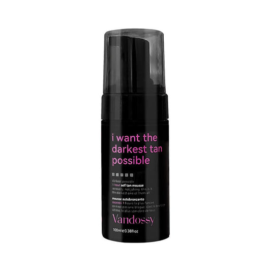 Self Tan Mousse - 6.7 fl oz: Darker Violet Base, Paraben-Free, Whole Body