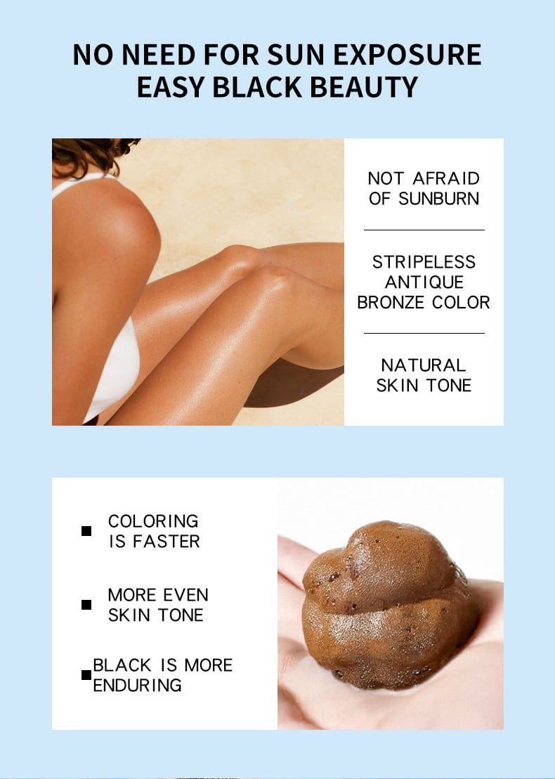 Self Tan Mousse - 6.7 fl oz: Darker Violet Base, Paraben-Free, Whole Body