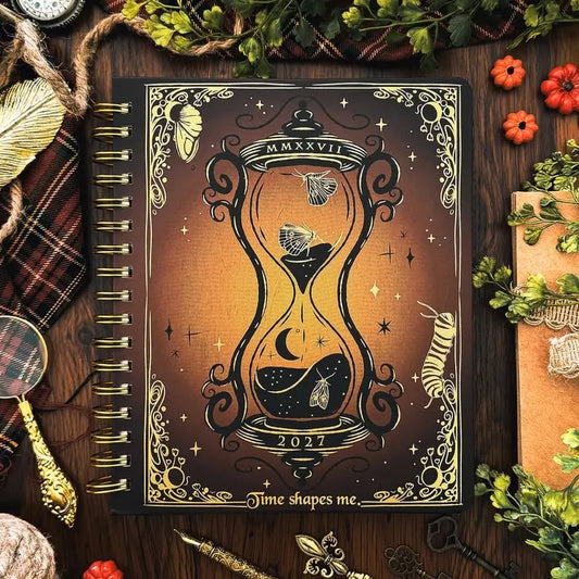 ✍️📕Waiting for the Night: The Witching Hour 2027 Weekly Planner🖤Gothic Romance & Practical Magic for the Year Ahead.