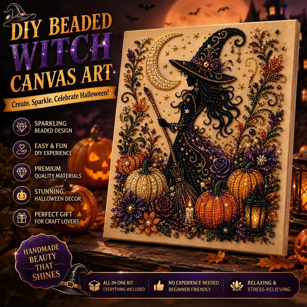 40% OFF 👻 Halloween Pearl Art DIY Kit – Create a Spooky-Cute Masterpiece