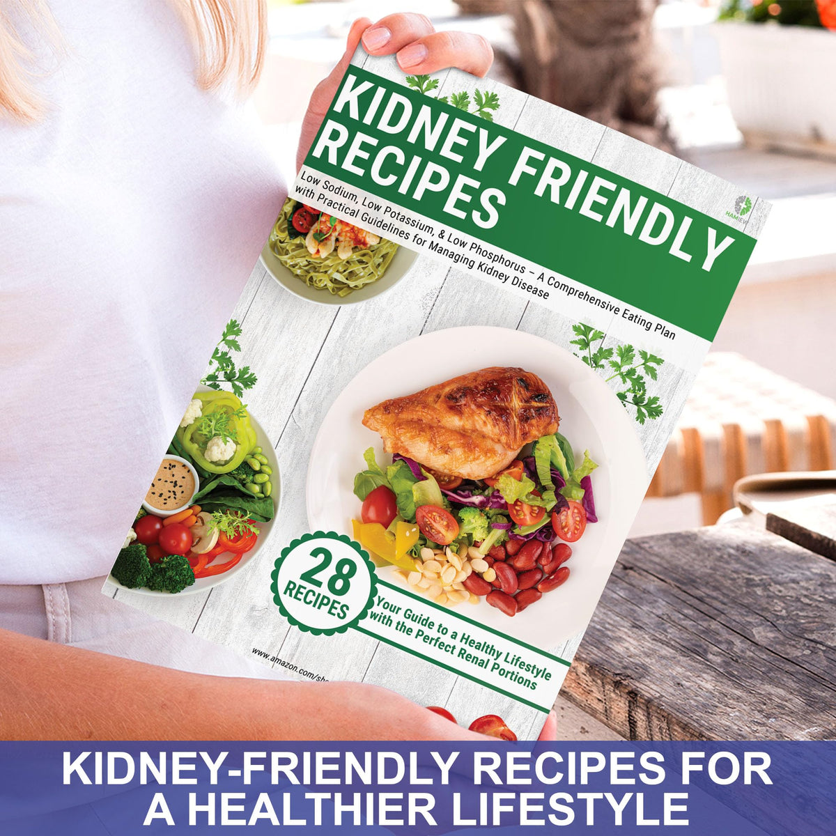 HAMIEW Set 3 Kidney Friendly Food List Chart – Renal Diet Meal Plan & Kidney Recipe Guide
