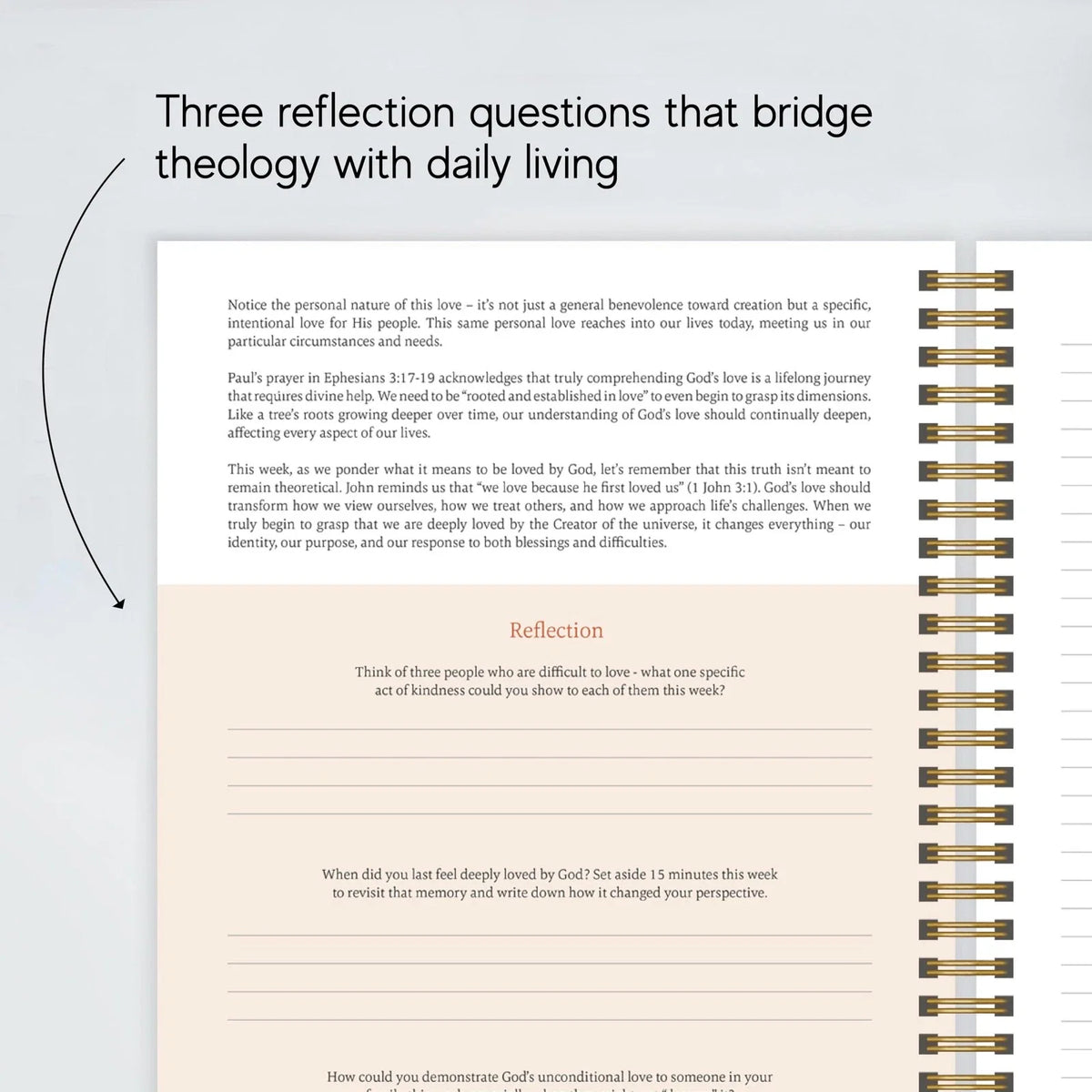 Official Spiral Bible in a Year, 52 Week Study Guide 8.5 X 11, Floral