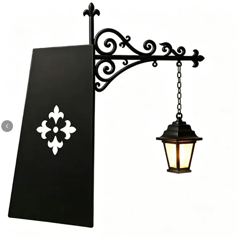 Vintage Gothic Bookshelf Lantern Decor – Hanging LED Lantern & Halloween Ghost Book Nook Ornament